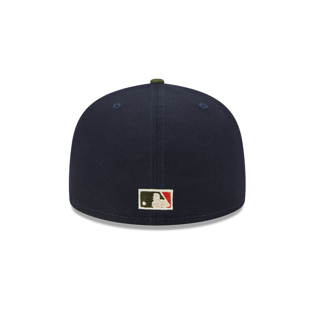 Montreal Expos MLB New Era Men Navy/Green 59Fifty 1982 All Star Game Fitted Hat product image 2, provided for visual