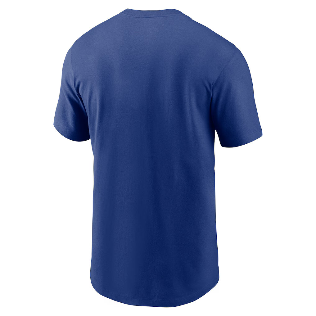 Montreal Expos MLB Nike Men Royal Blue Cooperstown Team Logo T-Shirt product image 2, provided for visual reference and