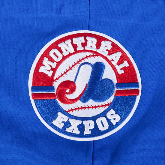 Montreal Expos MLB Pro Standard Men Royal Blue Cooperstown Retro Classic Pullover Hoodie product image 5, provided for