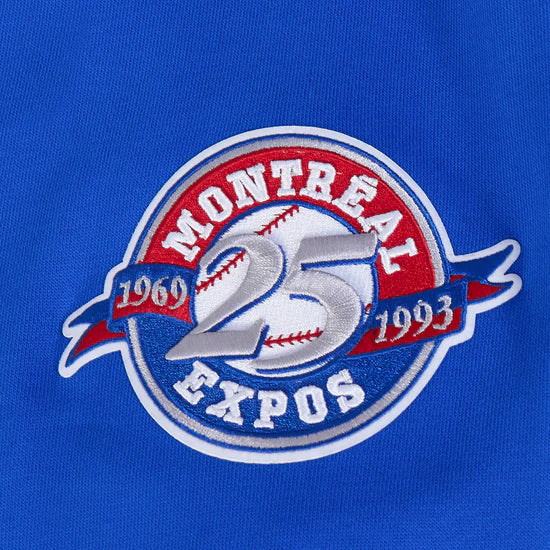 Montreal Expos MLB Pro Standard Men Royal Blue Cooperstown Retro Classic Pullover Hoodie product image 7, provided for