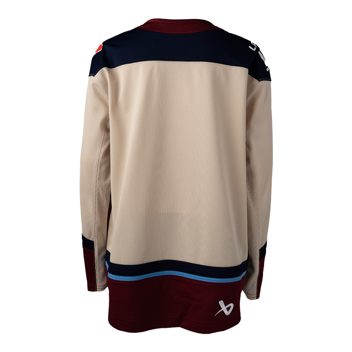 Montreal Victoire PWHL Bauer Youth Beige 2025 Replica Away Jersey product image 2, provided for visual reference and product