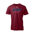 Montreal Victoire PWHL Bauer Unisex Maroon Graphic Logo T-Shirt product image 1, provided for visual reference and product