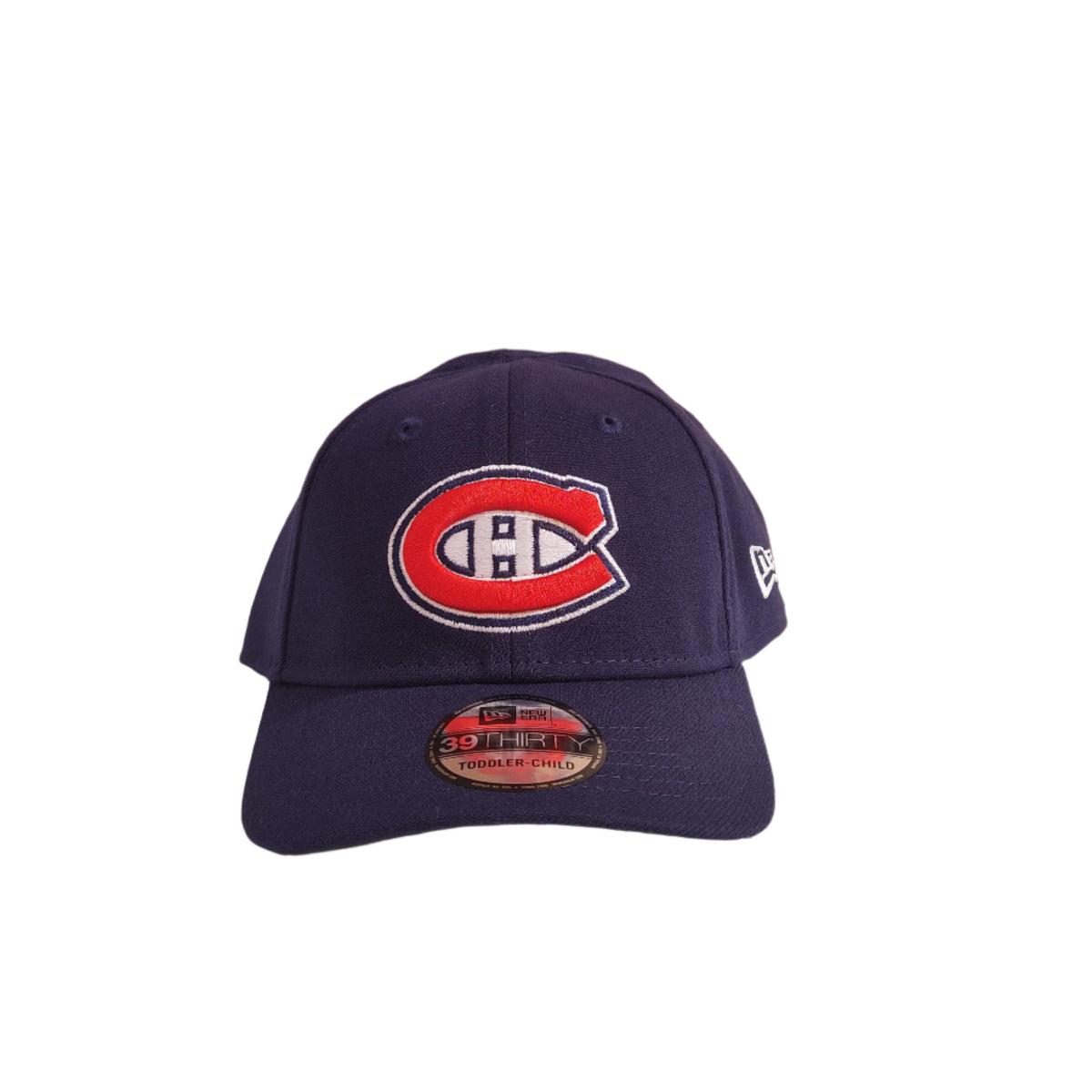 Montreal Canadiens NHL New Era Toddler Navy 39Thirty Stretch Fit Hat product image 3, provided for visual reference and