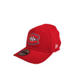 Montreal Canadiens NHL New Era Child Kid Red 39Thirty Stretch Fit Hat product image 1, provided for visual reference and