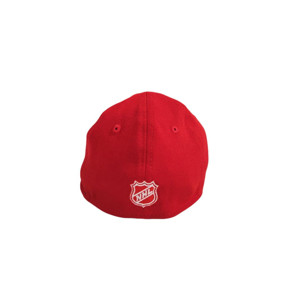 Montreal Canadiens NHL New Era Child Kid Red 39Thirty Stretch Fit Hat product image 2, provided for visual reference and
