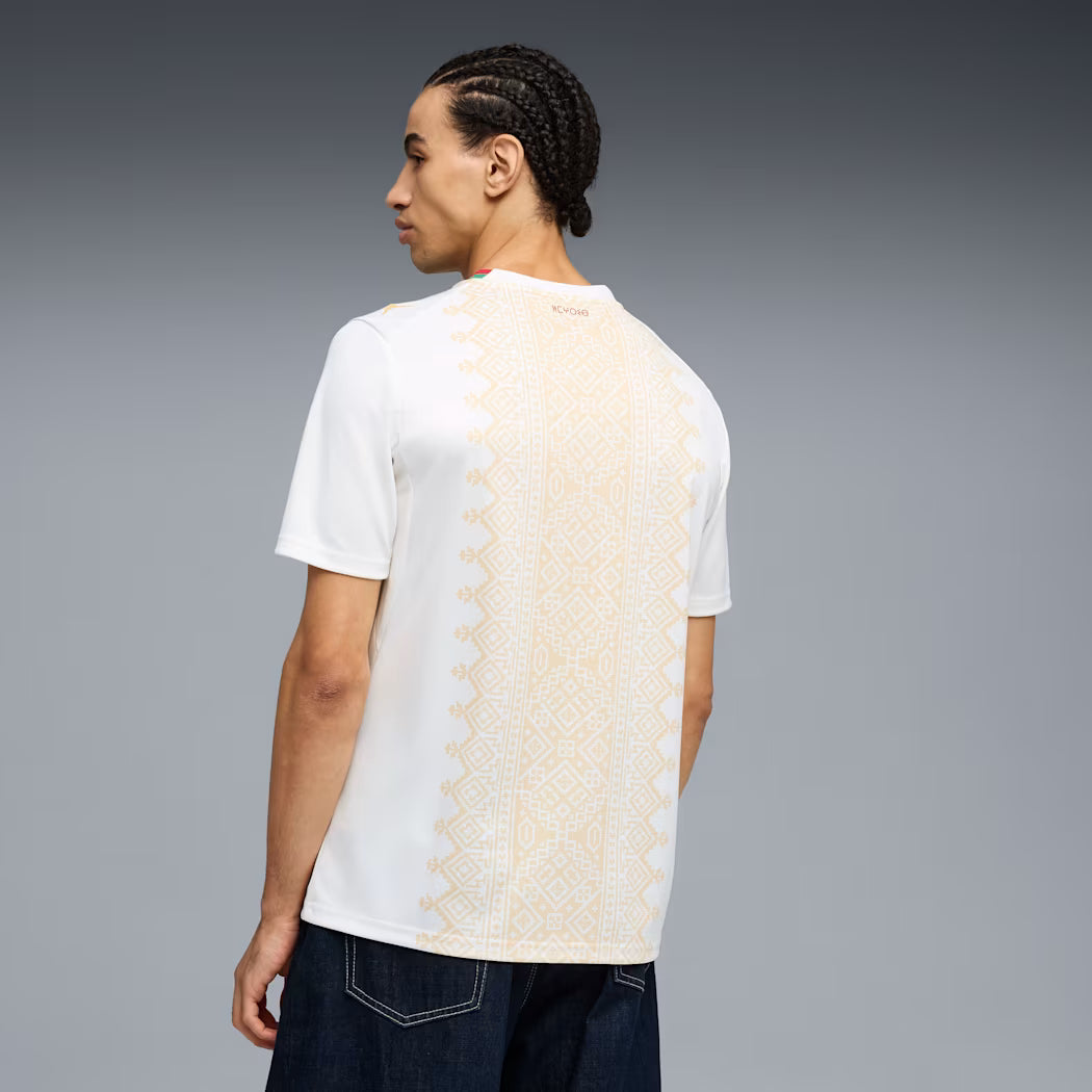Morocco National Team FIFA Puma Men White 2026 Away Replica Jersey product image 6, provided for visual reference and