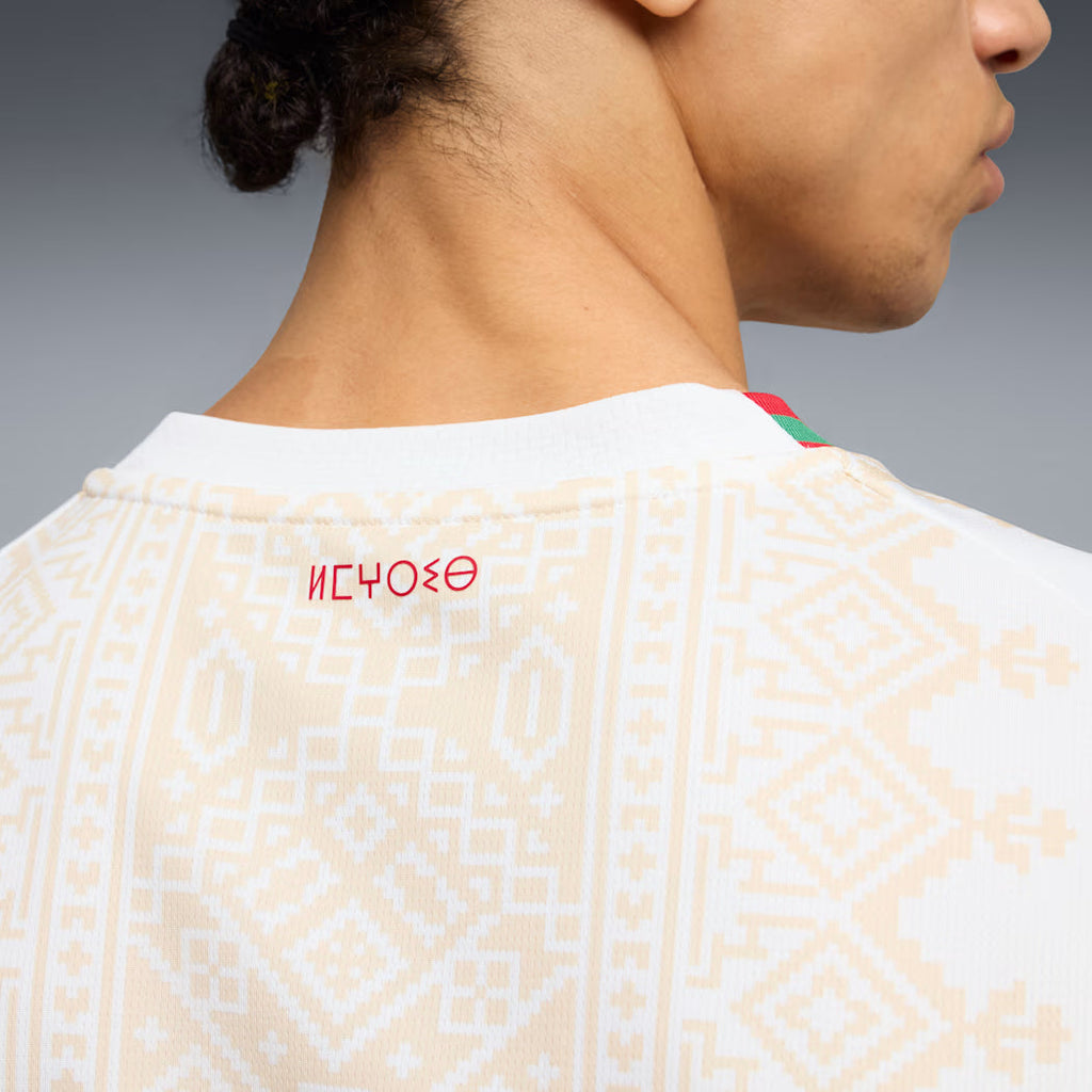Morocco National Team FIFA Puma Men White 2026 Away Replica Jersey product image 7, provided for visual reference and
