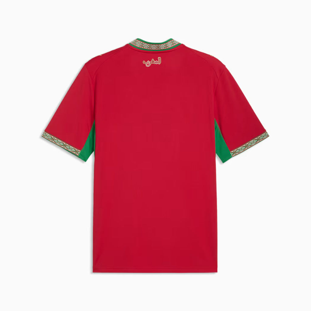 Morocco National Team FIFA Puma Men Red 2026 Home Replica Jersey product image 2, provided for visual reference and product