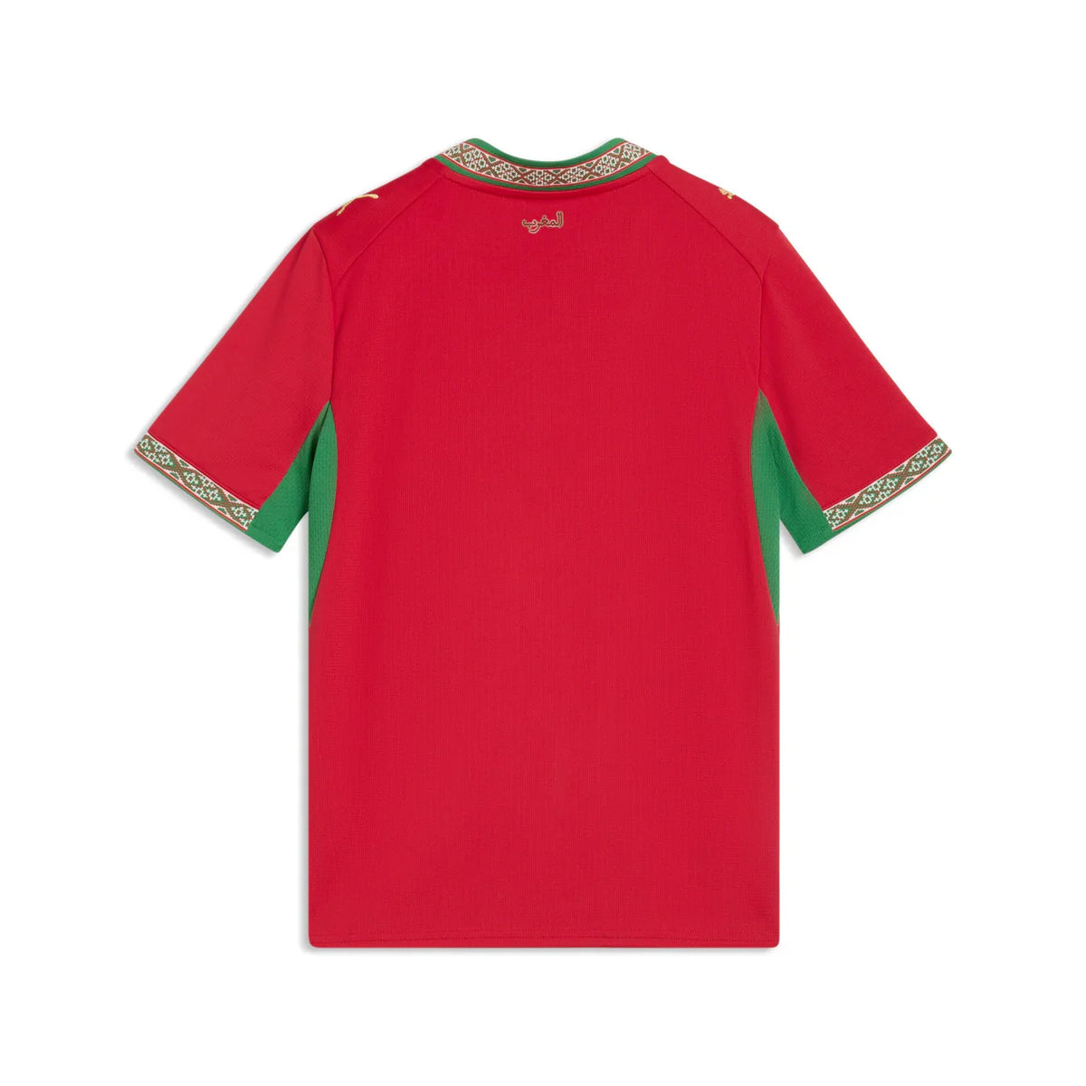 Morocco National Team FIFA Puma Youth Red 2026 Home Replica Jersey product image 2, provided for visual reference and