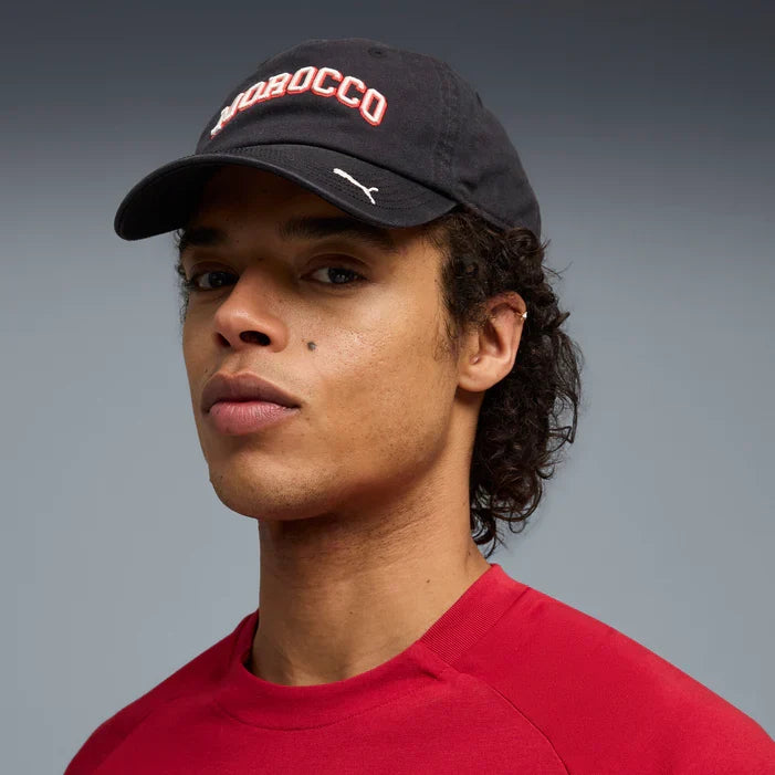 Morocco National Team FIFA Puma Men Black Culture Adjustable Hat product image 3, provided for visual reference and product