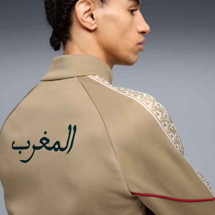 Morocco National Team FIFA Puma Men Oak Branch King Anthem Jacket product image 4, provided for visual reference and product