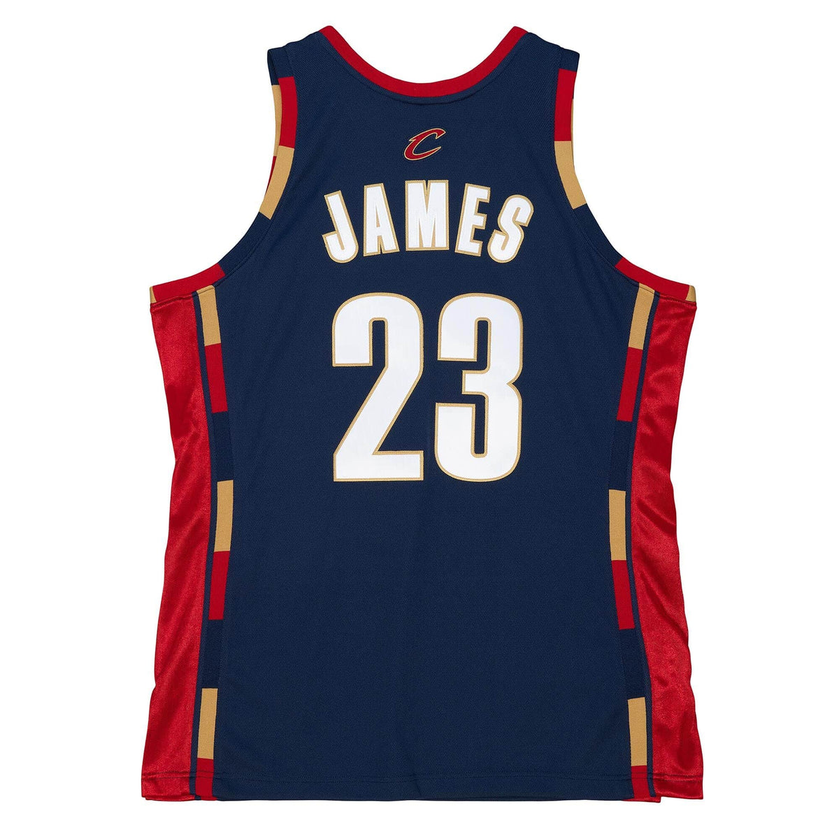 Lebron James Cleveland Cavaliers NBA Mitchell & Ness Men Navy 2008-09 Hardwood Classic Authentic Jersey product image 1,