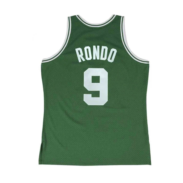 Rajon Rondo Boston Celtics NBA Mitchell & Ness Men Green 2007-08 Hardwood Classics Swingman Jersey product image 1, provided