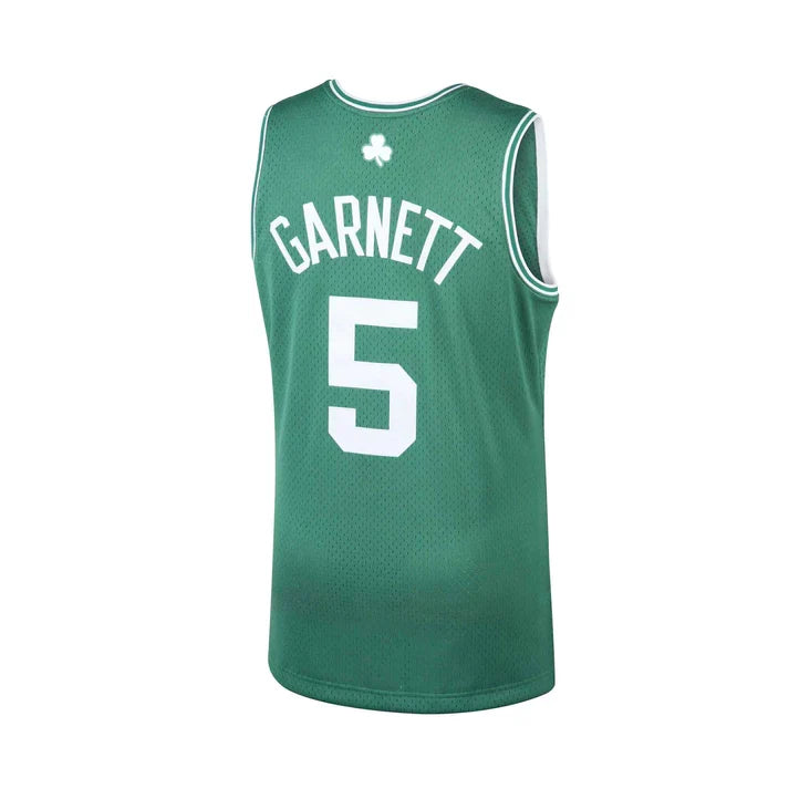 Kevin Garnett Boston Celtics NBA Mitchell & Ness Men Green 2007-08 Hardwood Classics Swingman Jersey product image 3,
