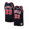 Scottie Pippen Chicago Bulls NBA Mitchell & Ness Men Black 1997-98 Alternate Hardwood Classics Swingman Jersey product image