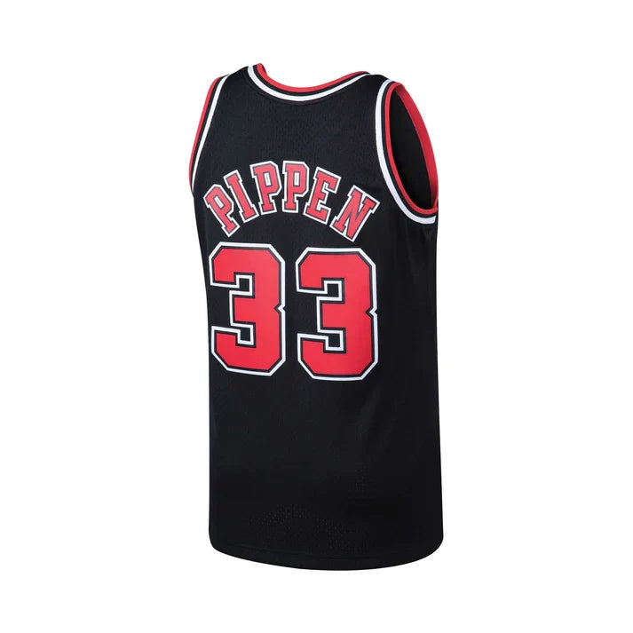 Scottie Pippen Chicago Bulls NBA Mitchell & Ness Men Black 1997-98 Alternate Hardwood Classics Swingman Jersey product image
