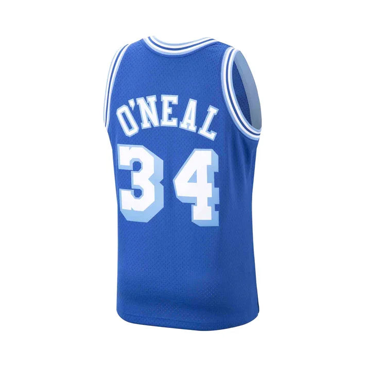 Shaquille O'Neal Los Angeles Lakers NBA Mitchell & Ness Men Royal 1996-1997 Hardwood Classics Swingman Jersey product image