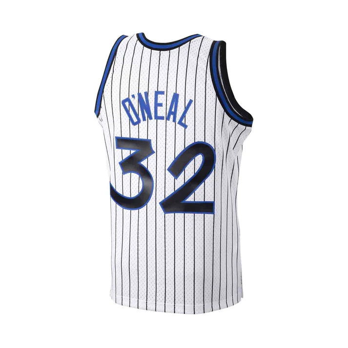 Shaquille O'Neal Orlando Magic NBA Mitchell & Ness Men White 1993-94 Hardwood Classics Swingman Jersey product image 2,