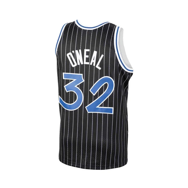 Shaquille O'Neal Orlando Magic NBA Mitchell & Ness Men Black 1994-95 Hardwood Classics Swingman Jersey product image 3,
