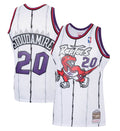 Damon Stoudamire Toronto Raptors NBA Mitchell & Ness Men White 1995-96 Hardwood Classics Swingman Jersey product image 1,