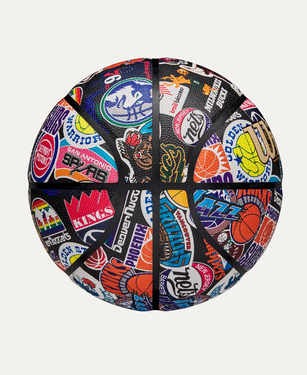 NBA Wilson All Team Retro Hardwood Classics Basketball product image 5, provided for visual reference and product detail