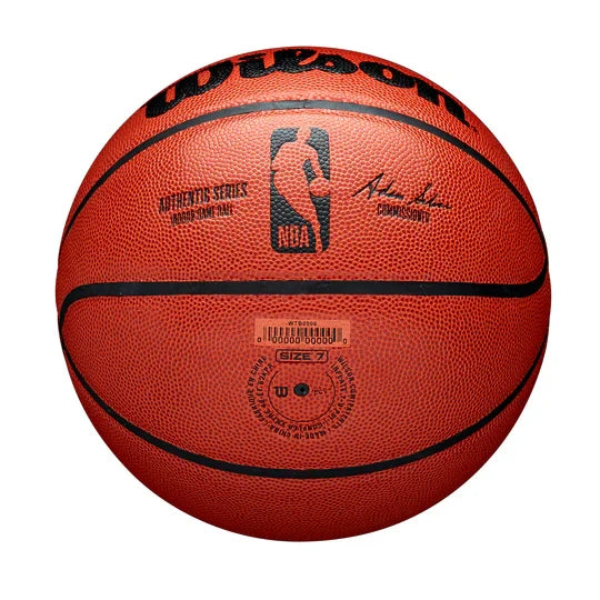 NBA Wilson Authentic Indoor Game Basketball product image 6, provided for visual reference and product detail review