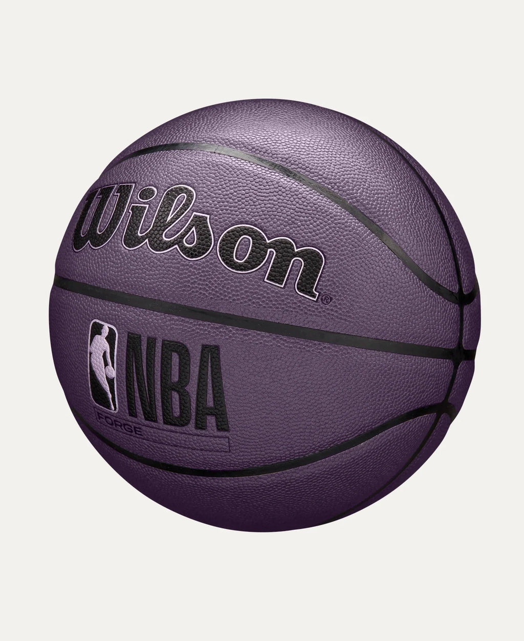 NBA Wilson Forge Purple Indoor/Outdoor Basketball product image 3, provided for visual reference and product detail review