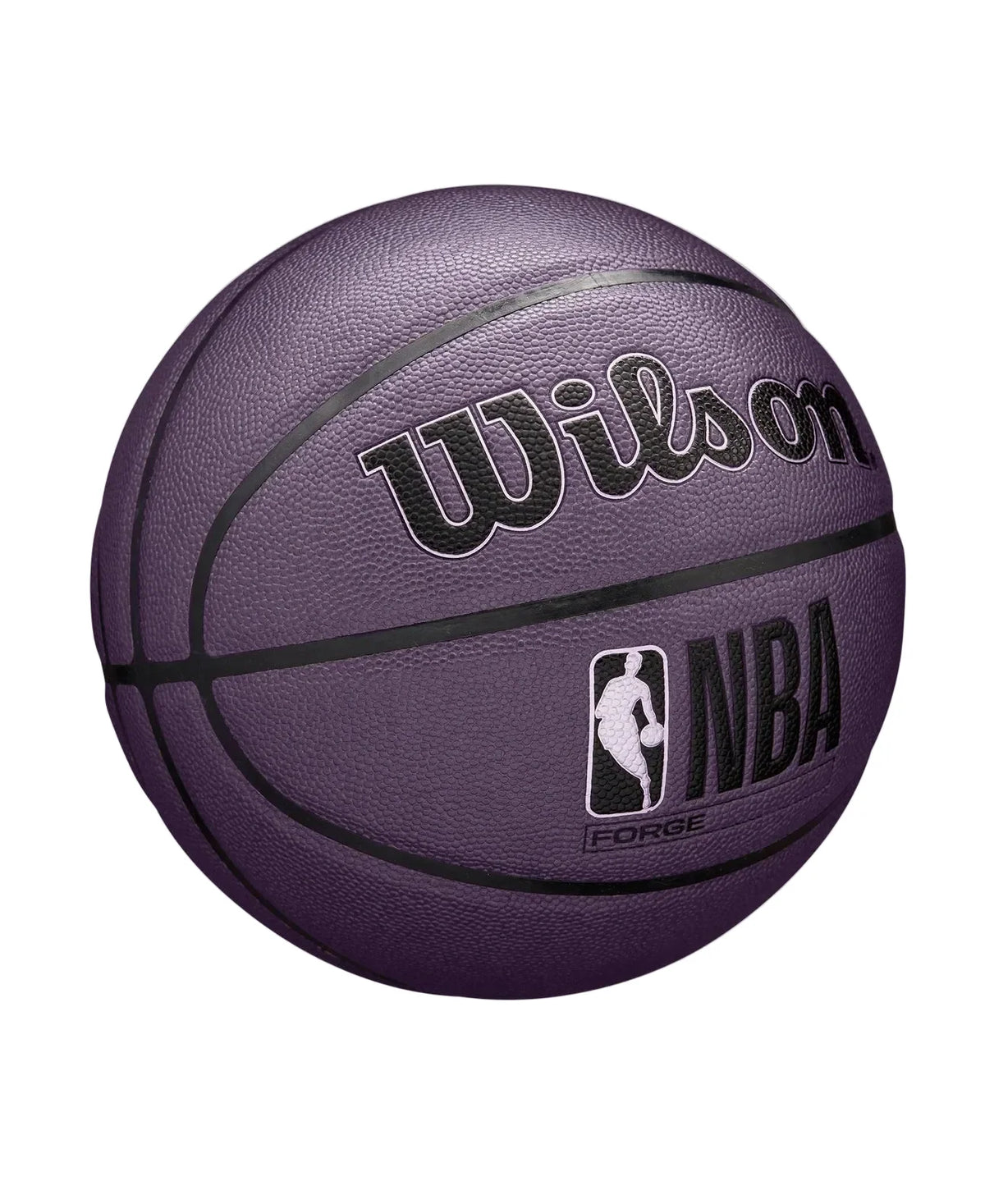 NBA Wilson Forge Purple Indoor/Outdoor Basketball product image 2, provided for visual reference and product detail review