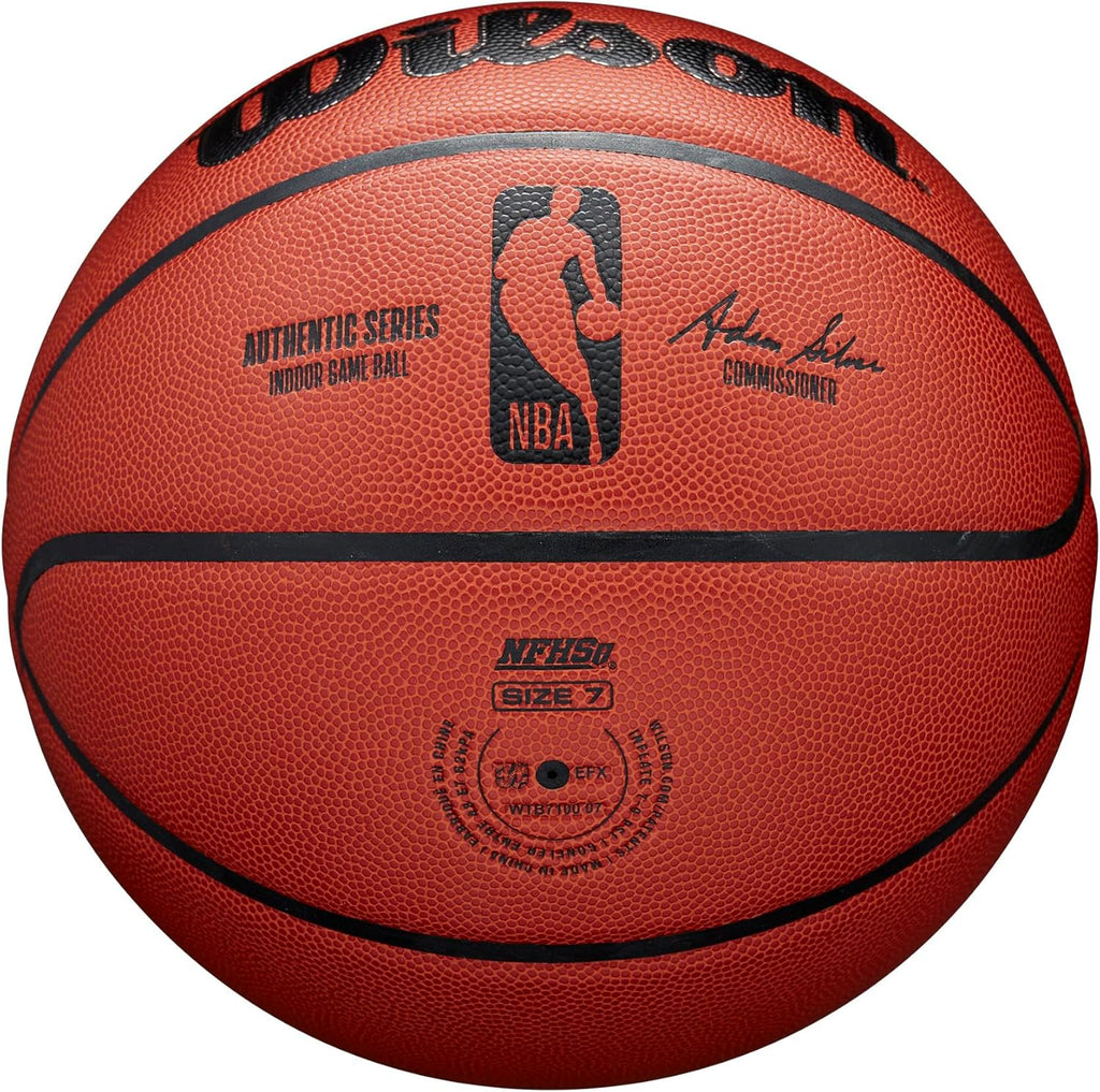 NBA Wilson Authentic Indoor Competition Basketball product image 4, provided for visual reference and product detail review