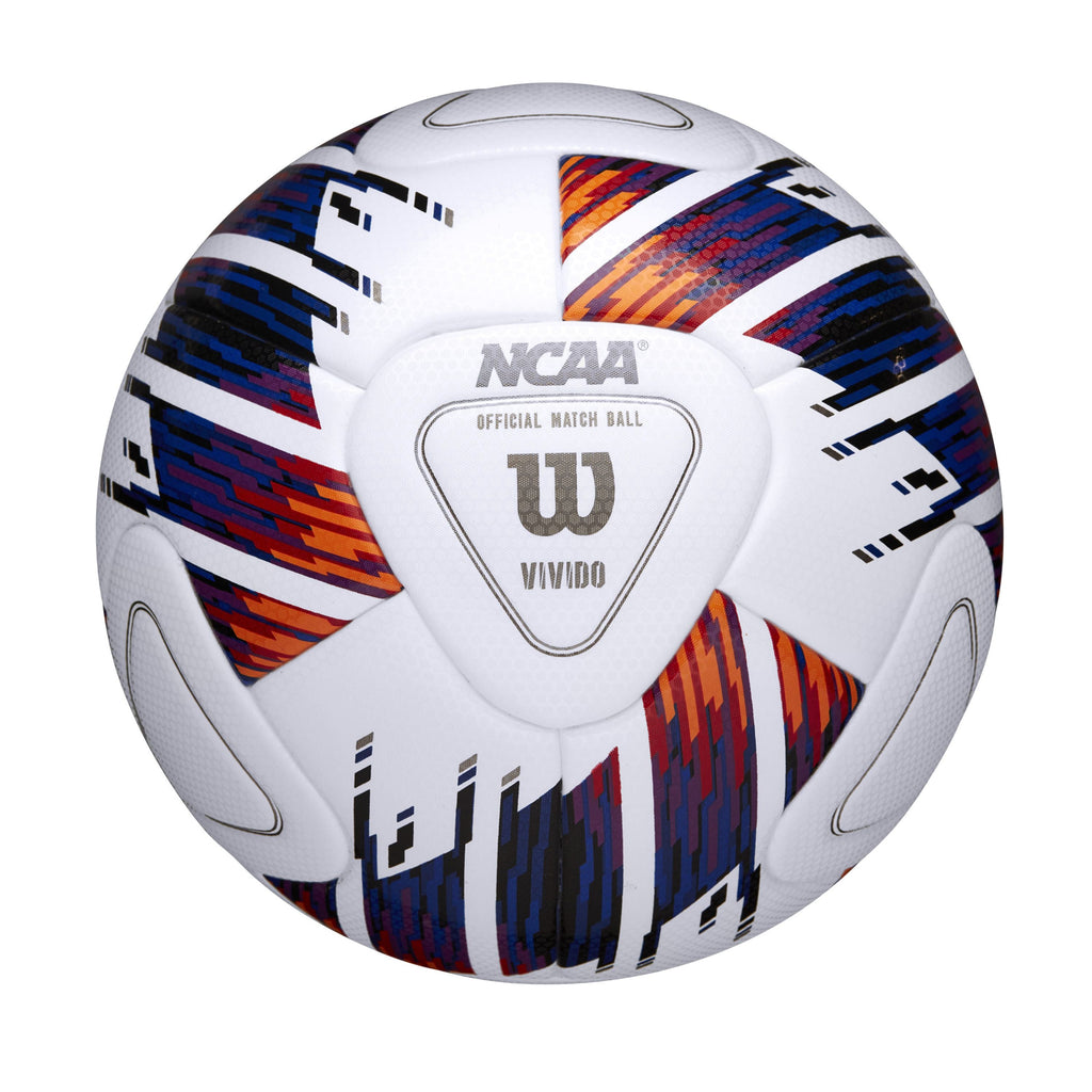 NCAA Wilson Vivido Match Soccer Ball product image 1, provided for visual reference and product detail review