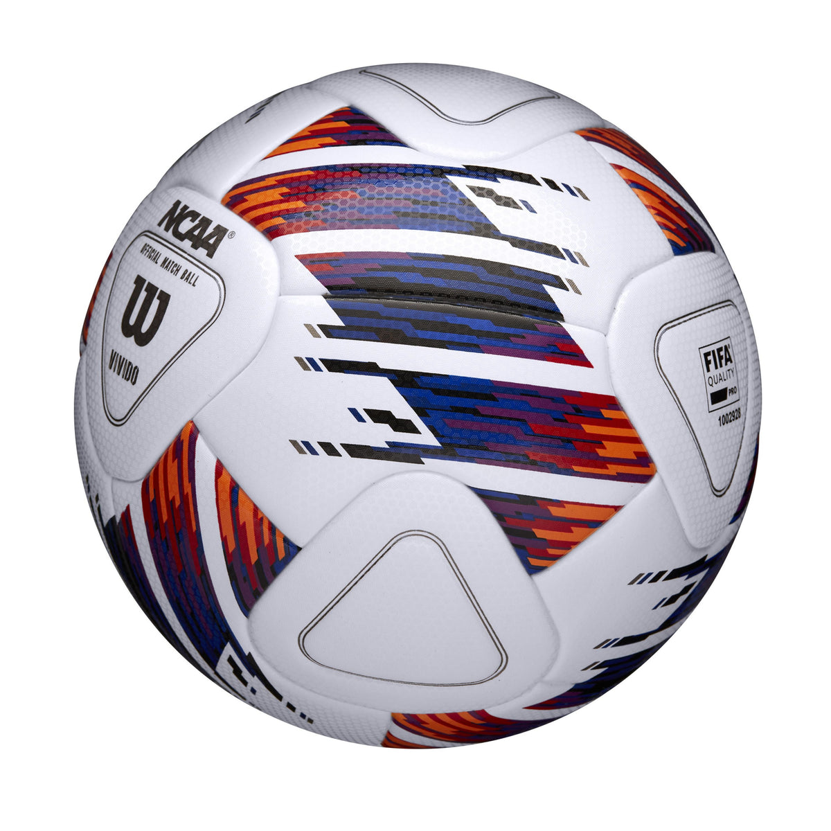 NCAA Wilson Vivido Match Soccer Ball product image 2, provided for visual reference and product detail review