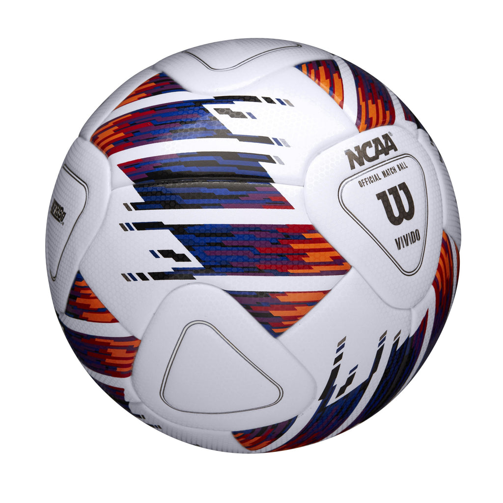 NCAA Wilson Vivido Match Soccer Ball product image 3, provided for visual reference and product detail review