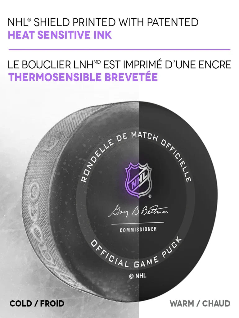 4 Nations Face-Off NHL Inglasco 2025 Final Championship Officially Licensed Game Hockey Puck product image 3, provided for