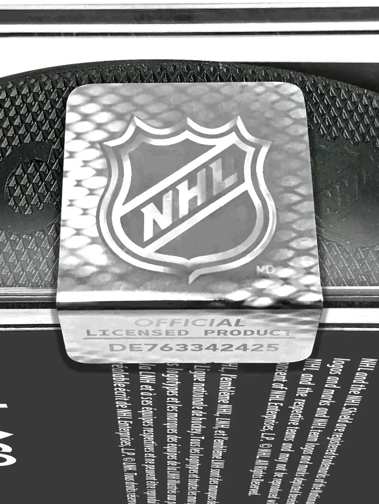 Anaheim Ducks NHL Inglasco 2025-26 Officially Licensed Game Hockey Puck product image 5, provided for visual reference and