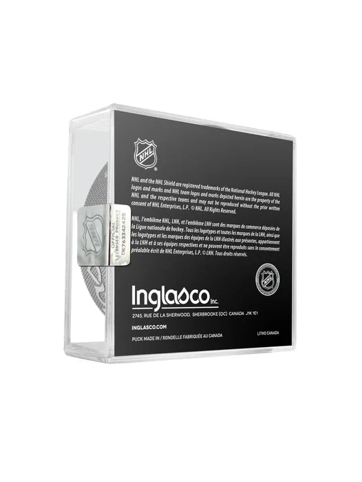 Utah Mammoth NHL Inglasco 2025-26 Officially Licensed Game Hockey Puck product image 2, provided for visual reference and