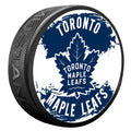 Toronto Maple Leafs NHL Splash Hockey Puck product image 1, provided for visual reference and product detail review