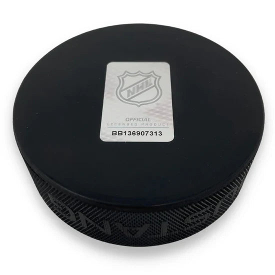 Montreal Canadiens NHL Rink Side Textured Hockey Puck product image 2, provided for visual reference and product detail
