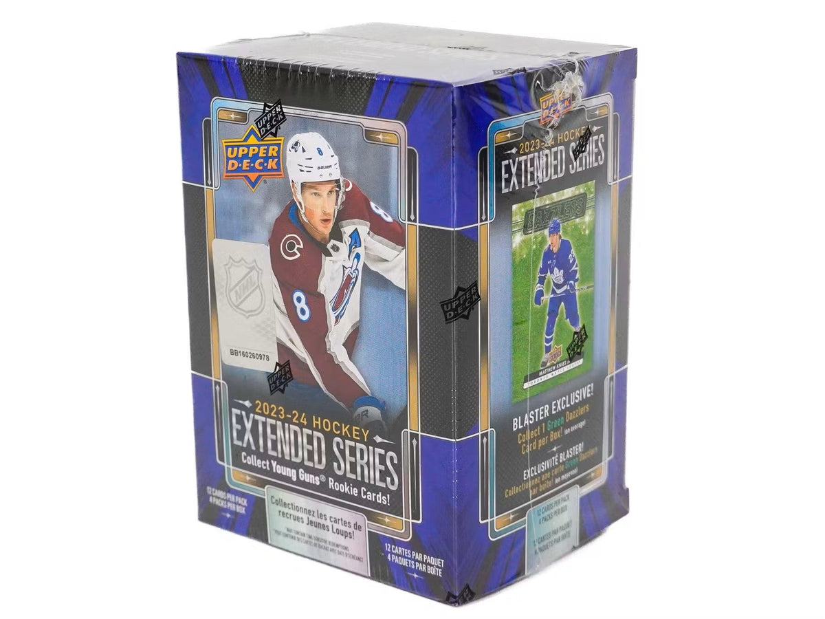 NHL Upper Deck 2023-2024 Hockey Extended Series Blaster product image 1, provided for visual reference and product detail