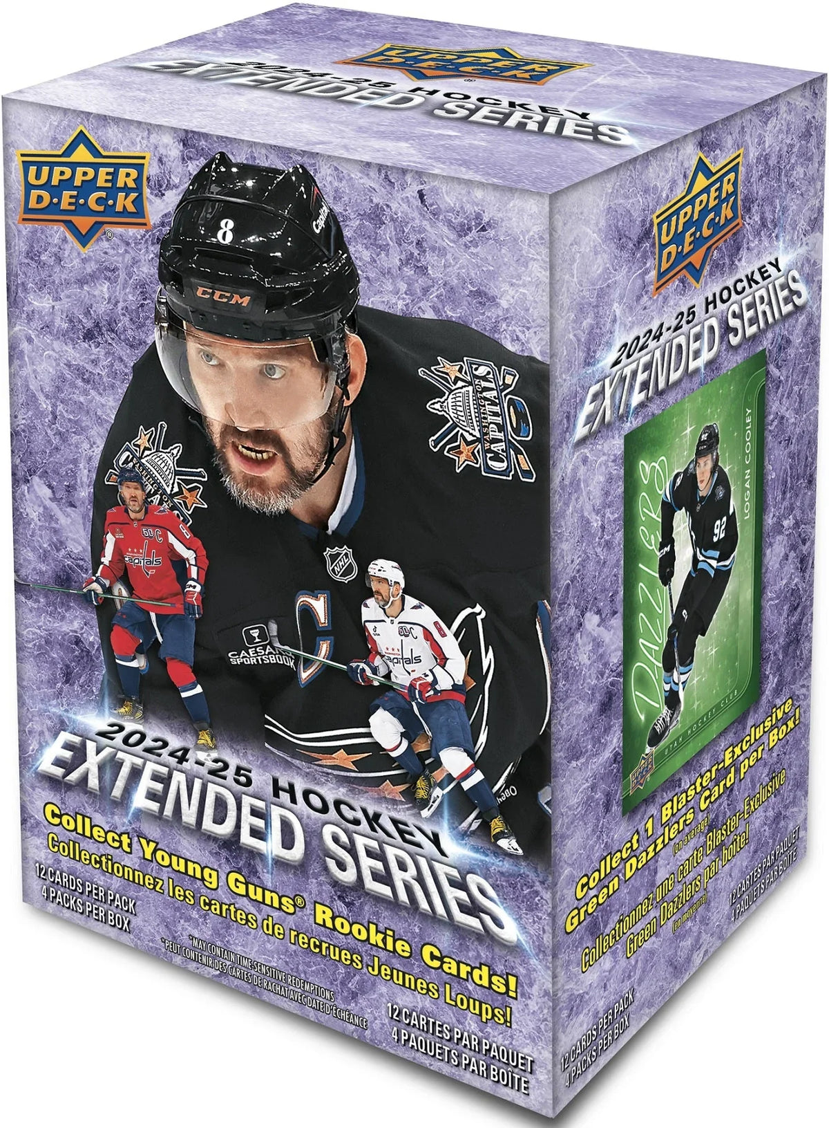 NHL Upper Deck 2024-2025 Hockey Cards Extended Series Blaster product image 1, provided for visual reference and product