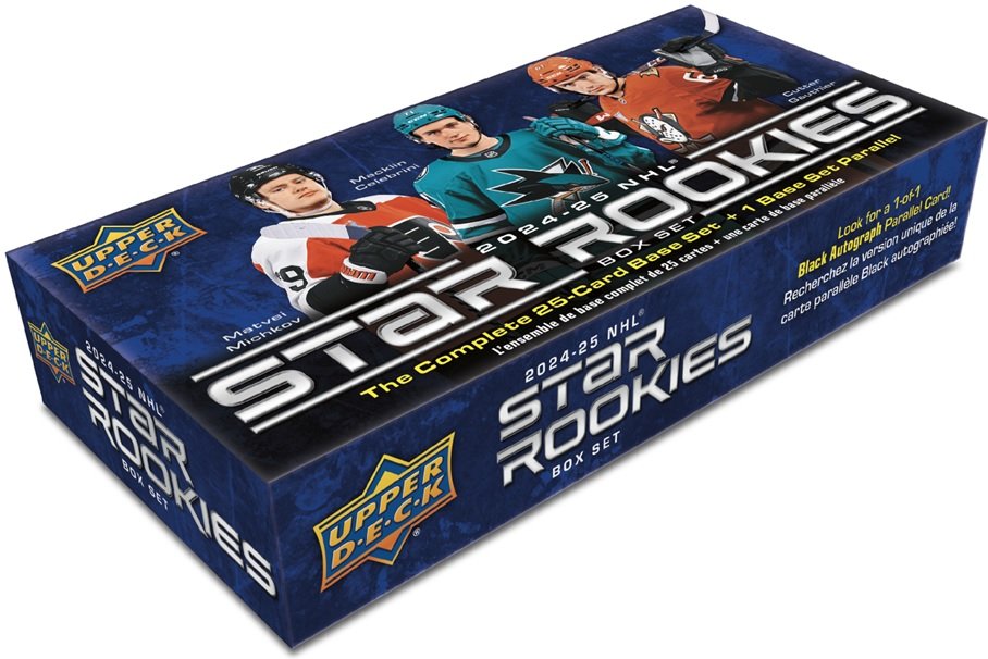NHL Upper Deck 2024 2025 Star Rookies Box Set product image 1, provided for visual reference and product detail review
