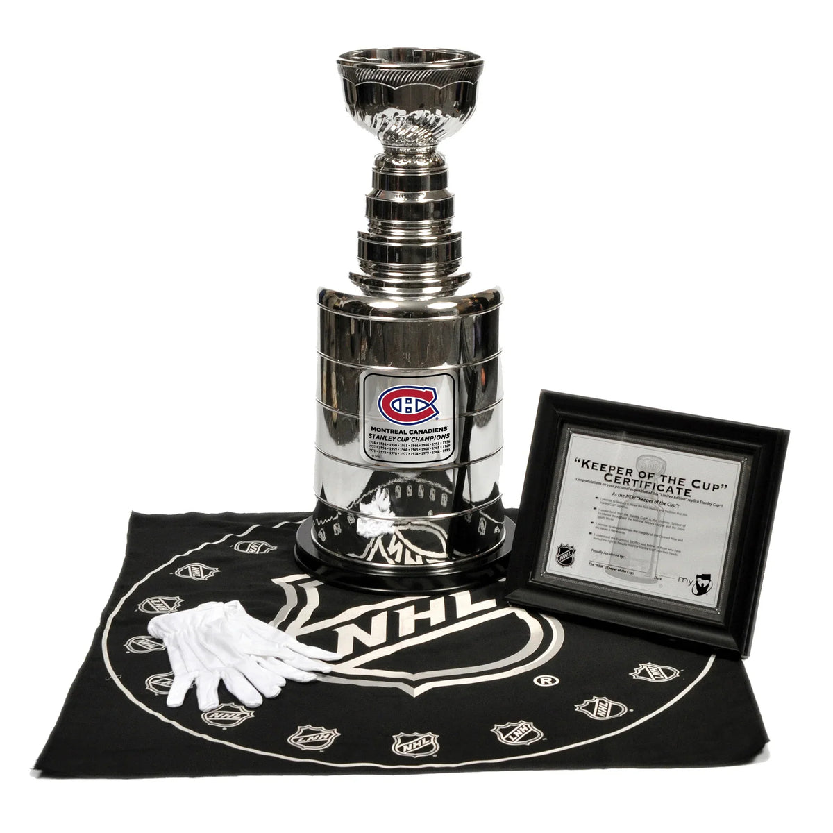 Montreal Canadiens NHL 25" Stanley Cup Replica Trophy product image 1, provided for visual reference and product detail