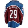 Nathan MacKinnon Colorado Avalanche NHL Fanatics Branded Men Maroon Breakaway Jersey product image 1, provided for visual