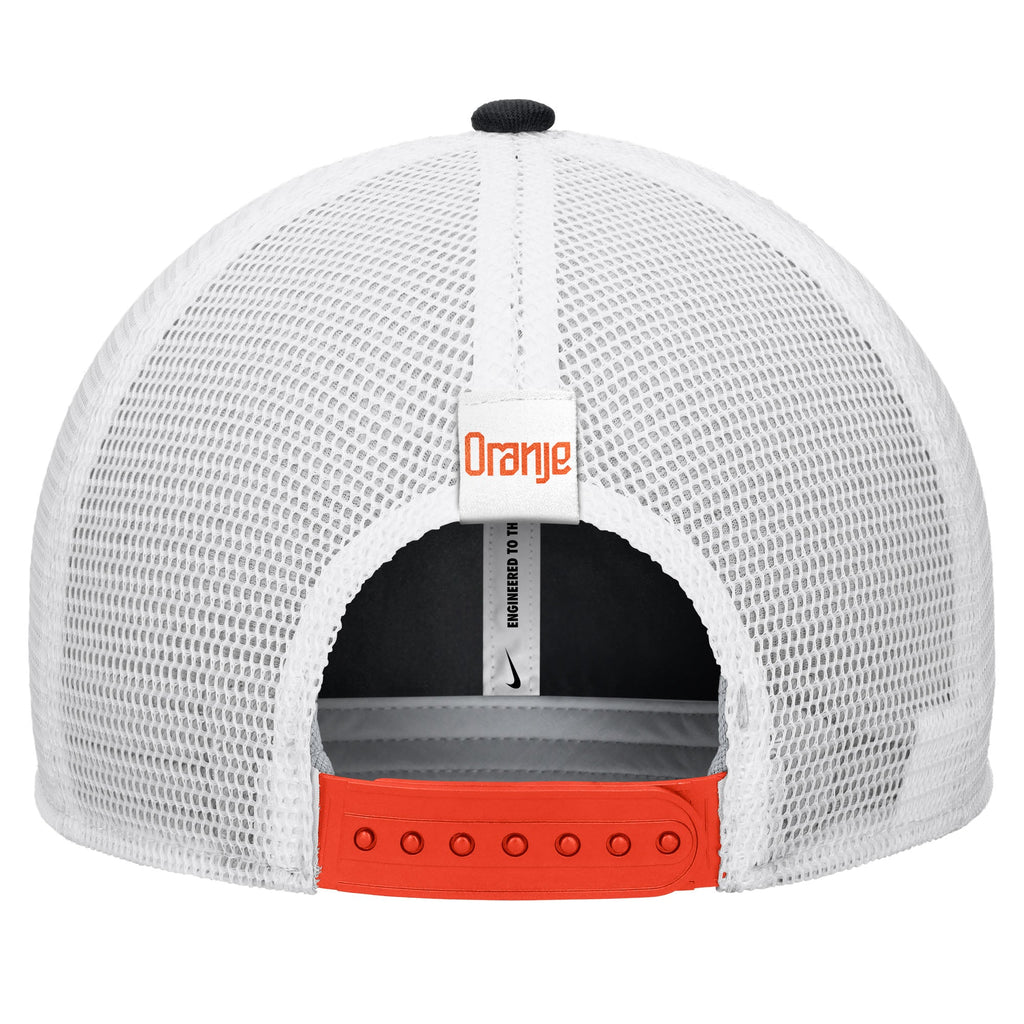 Netherlands National Team FIFA Nike Men Black Rise Trucker Adjustable Hat product image 2, provided for visual reference and