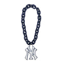New York Yankees MLB FanFave FanChain Navy Homerun Chain Necklace product image 1, provided for visual reference and product