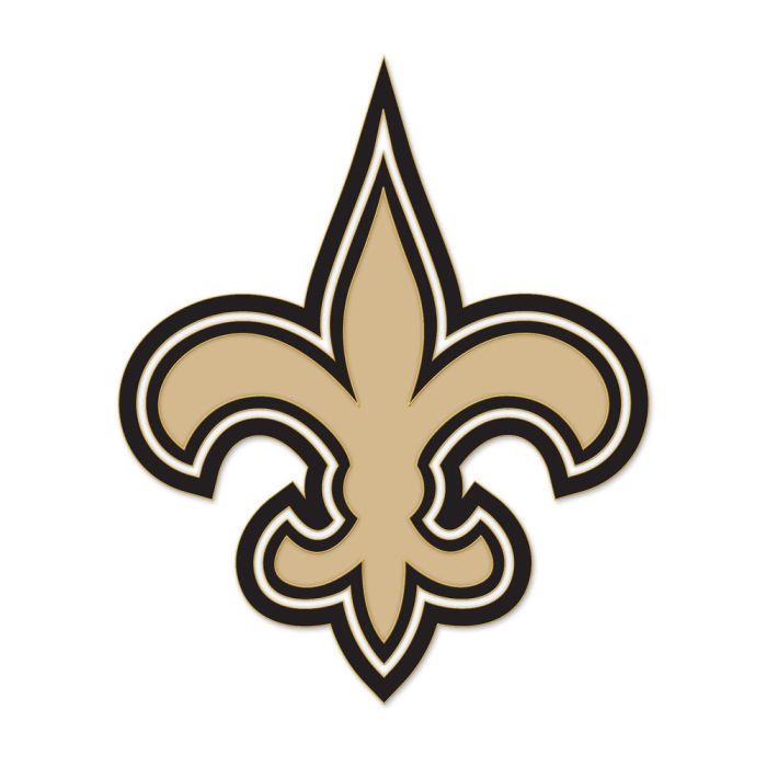 New Orleans Saints NFL WinCraft Collector Enamel Pin product image 1, provided for visual reference and product detail review