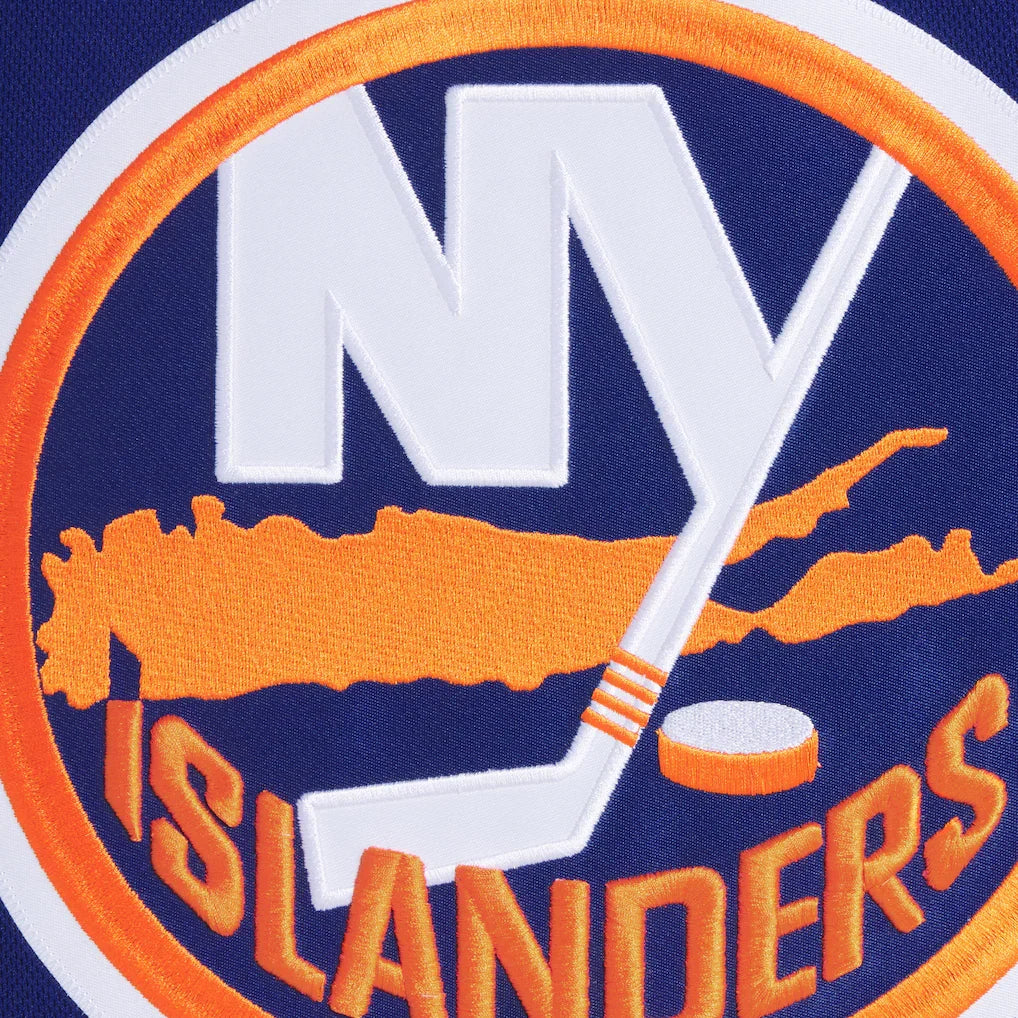 New York Islanders NHL Fanatics Branded Men Royal Blue Premium Jersey product image 4, provided for visual reference and