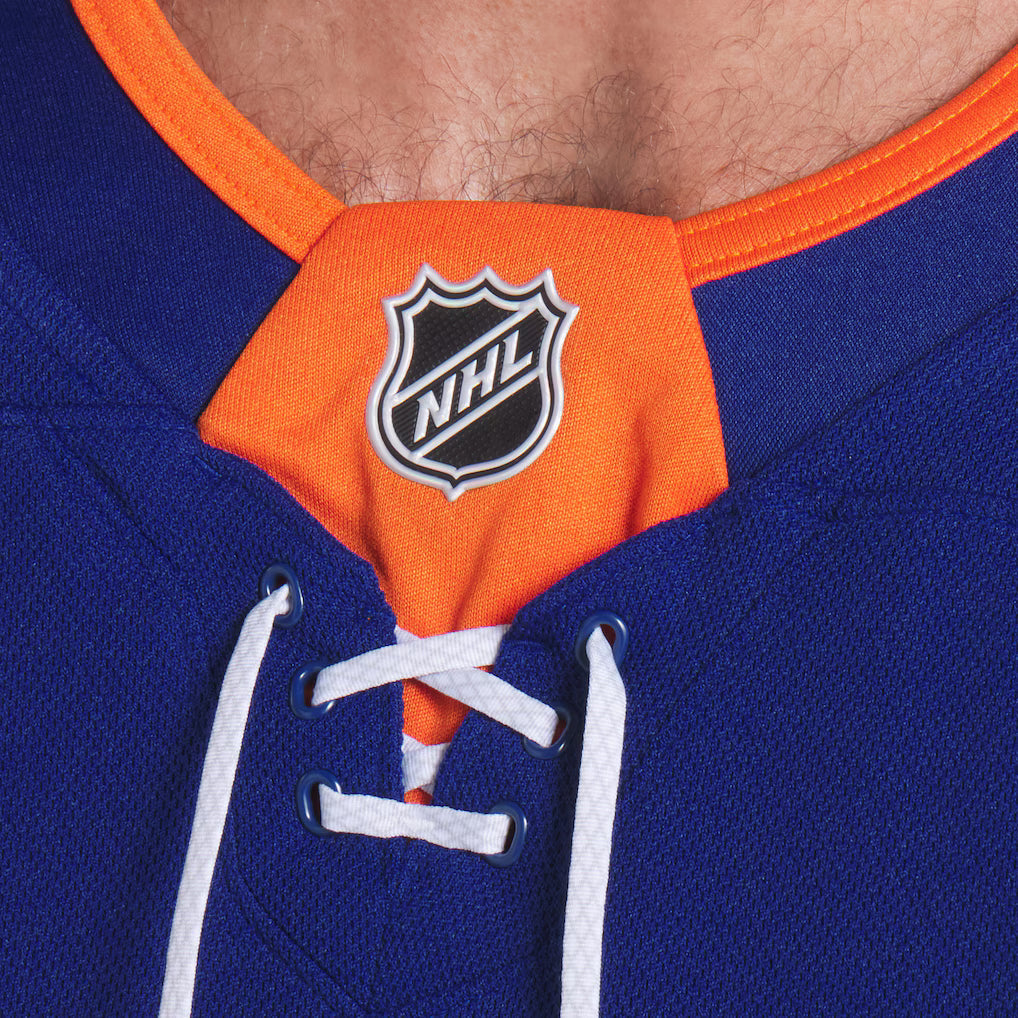 New York Islanders NHL Fanatics Branded Men Royal Blue Premium Jersey product image 5, provided for visual reference and