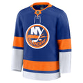 New York Islanders NHL Fanatics Branded Men Royal Blue Premium Jersey product image 1, provided for visual reference and
