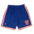 New York Knicks NBA Mitchell & Ness Men Royal Blue 1991-92 Hardwood Classics Swingman Shorts product image 1, provided for