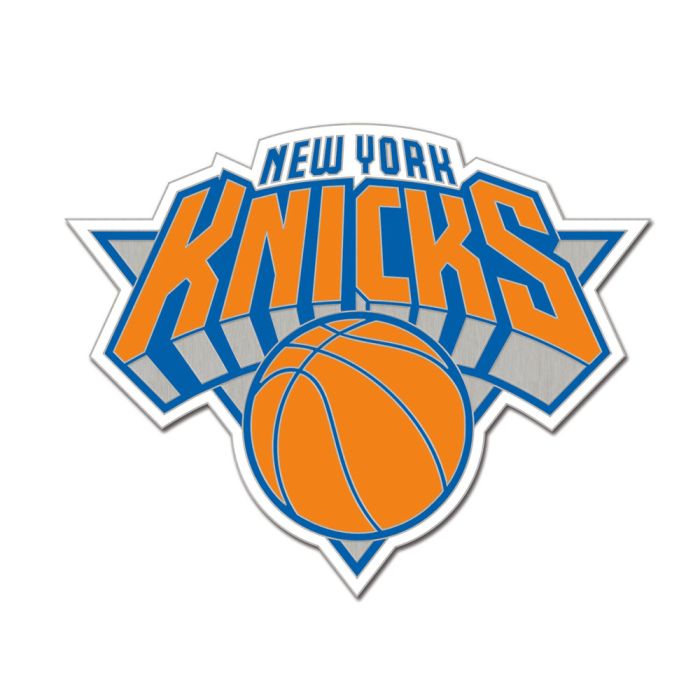 New York Knicks NBA WinCraft Collector Enamel Pin product image 1, provided for visual reference and product detail review